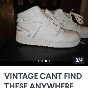 L.A. Gear Kids White High-Top Sneakers